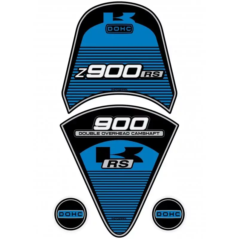 Motografix 3D Gel Tank Pad Protector passend für Kawasaki Z 900 RS Neu