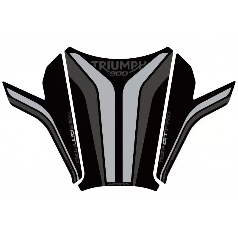 Motografix 3D Gel Tank Pad Protector TT037K passend für Triumph Tiger 900 GT PRO Preiswert