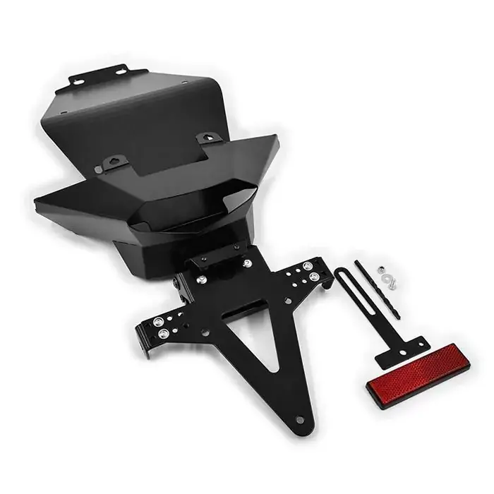 Bestpreis Kennzeichenhalter-Set passend für KTM Duke 125/200/390 (-16) verstellbar mit Reflektor