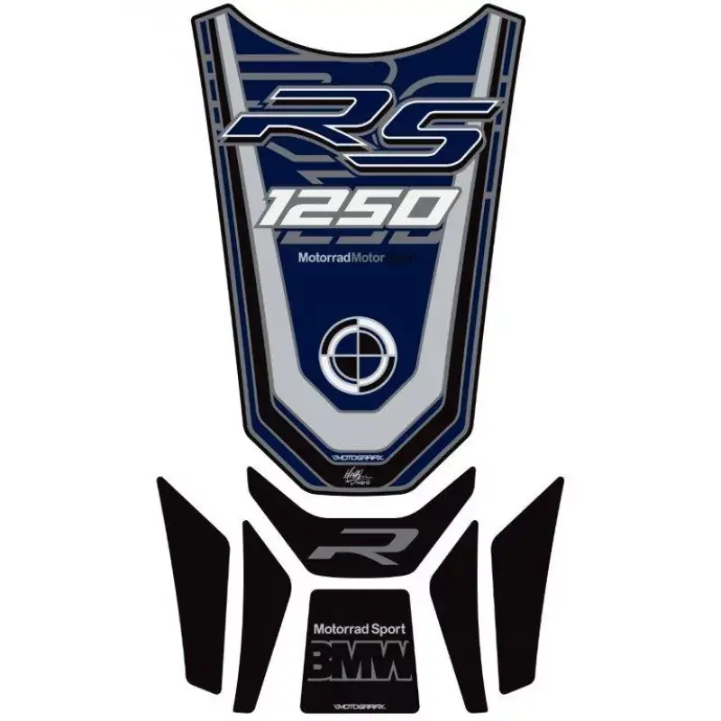 Finale Aktion Motografix 3D Gel Tank Pad Protector passend für BMW R 1250 RS