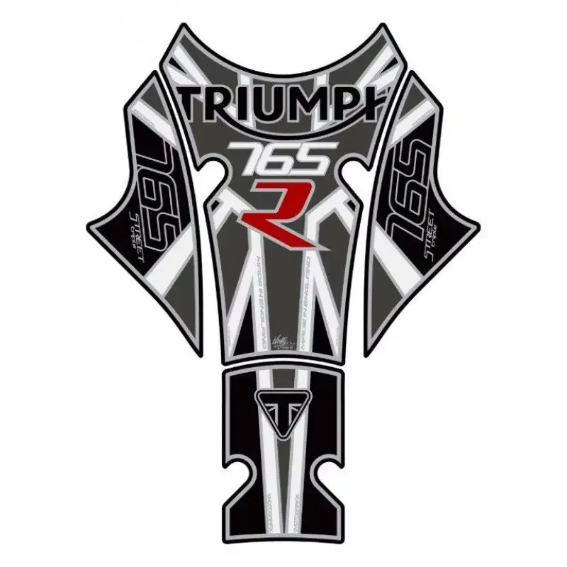 Solange Der Vorrat Reicht Motografix 3D Gel Tank Pad passend für Triumph Street Triple 765 R