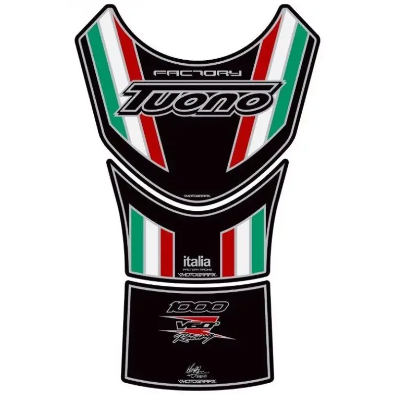 Motografix 3D Gel Tank Pad passend für Aprilia Tuono 1000 V60° Sichere Zahlung