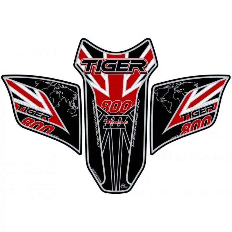 Sonderaktion Motografix 3D Gel Tank Pad passend für Triumph Tiger 800