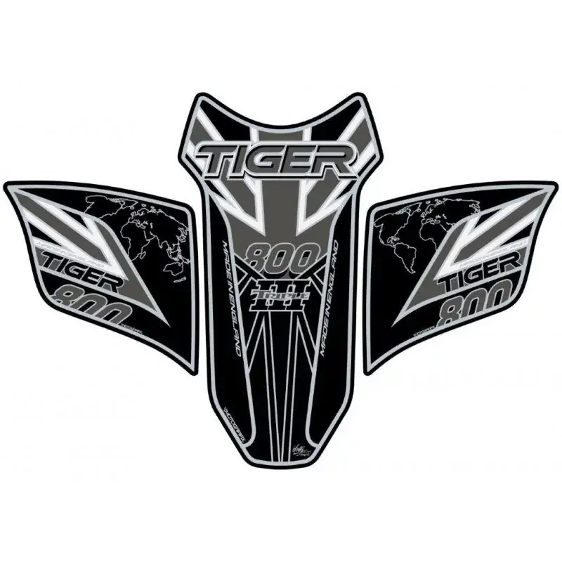 Motografix 3D Gel Tank Pad Protector TT031KEUJ passend für Triumph Tiger 800 Preisknaller