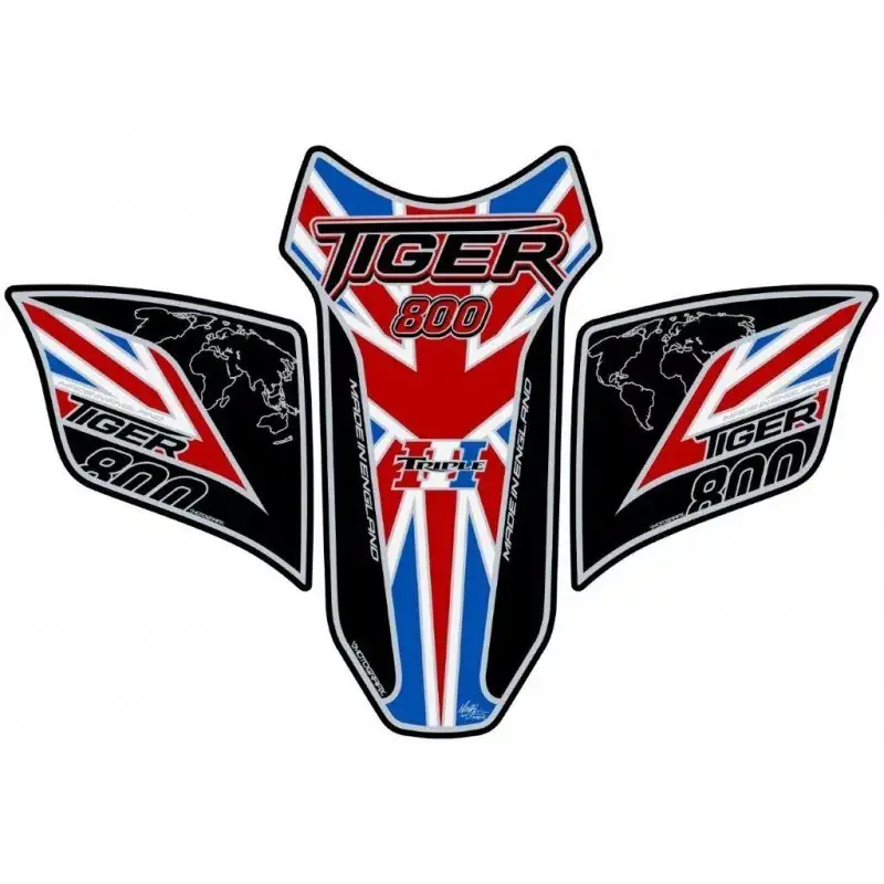 Highlight Motografix 3D Gel Tank Pad TT029KUJ passend für Triumph Tiger 800