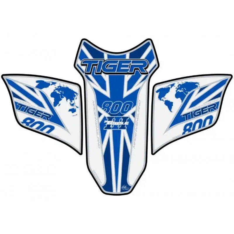 Motografix 3D Gel Tankpad passend für Triumph Tiger 800 TT031WUJ Expressversand