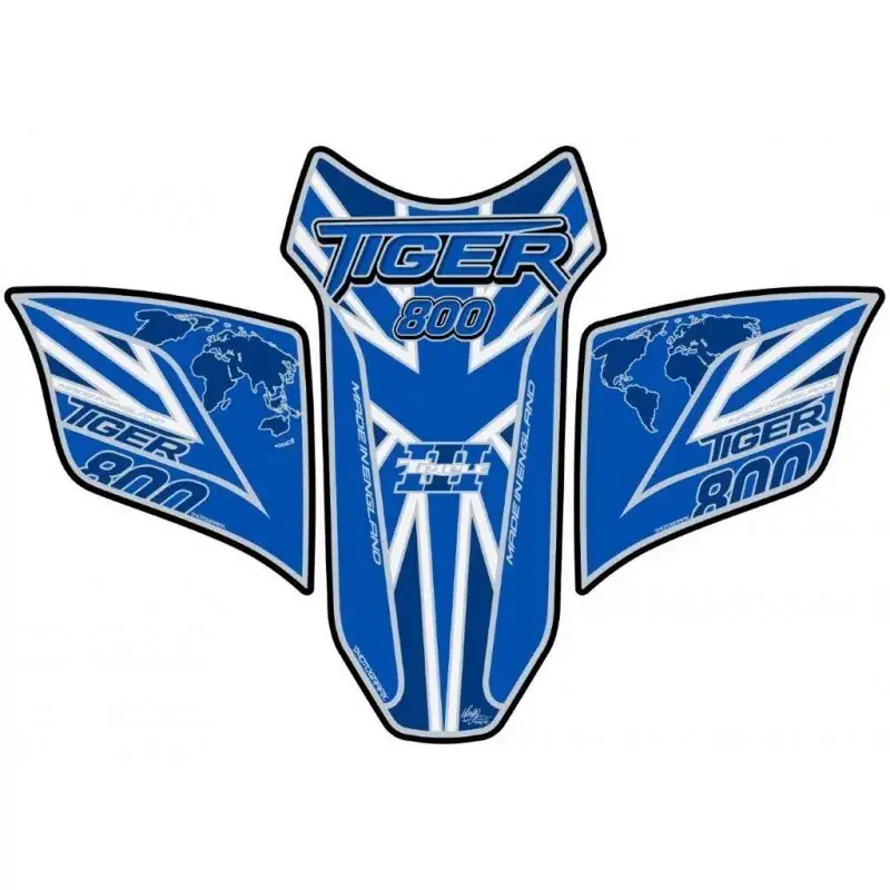 Geprüft Motografix 3D Gel Tank Pad Protector TT029BBUJ passend für Triumph Tiger 800