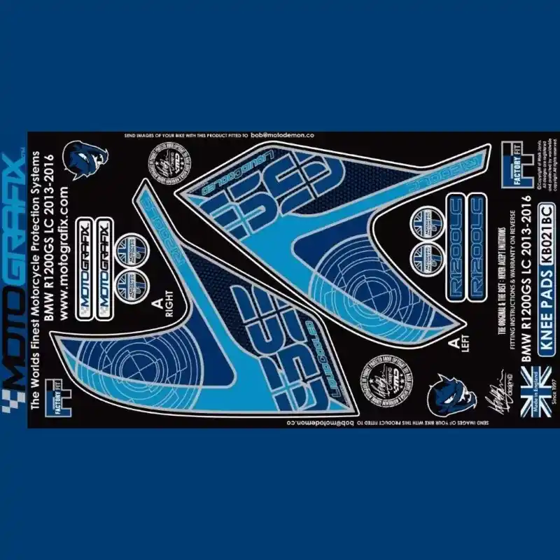 Motografix Tankschutz Knie Pads passend für BMW R1200 GS 2013-2016 Bestpreis