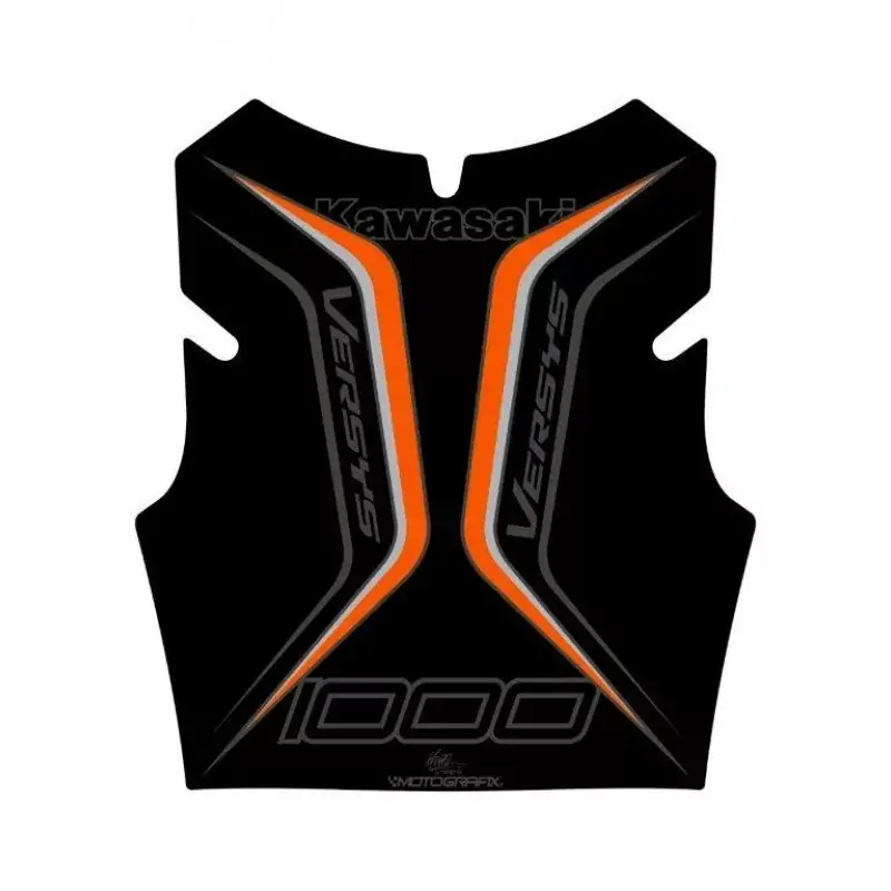 Schneller Versand Motografix 3D Gel Tank Pad Protector passend für Kawasaki Versys 1000