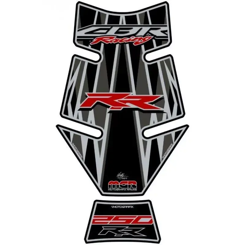 Motografix 3D Gel Tank Pad passend für Honda CBR 250 RR Schneller Versand