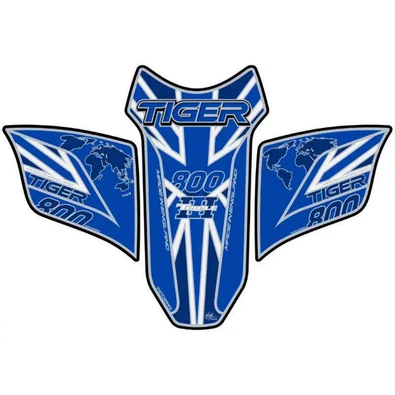 Motografix 3D Gel Tank Pad Protector TT031BBUJ passend für Triumph Tiger 800 Beliebt