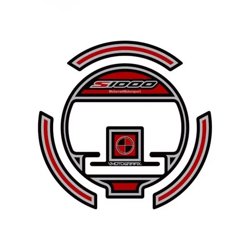 Motografix Tankdeckel Protektor passend für BMW S1000RR 2009-2018 BGC001R Zertifiziert