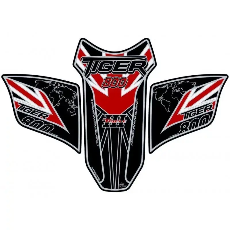 Versand Am Gleichen Tag Motografix 3D Gel Tank Pad Protector TT029KRUJ passend für Triumph Tiger 800