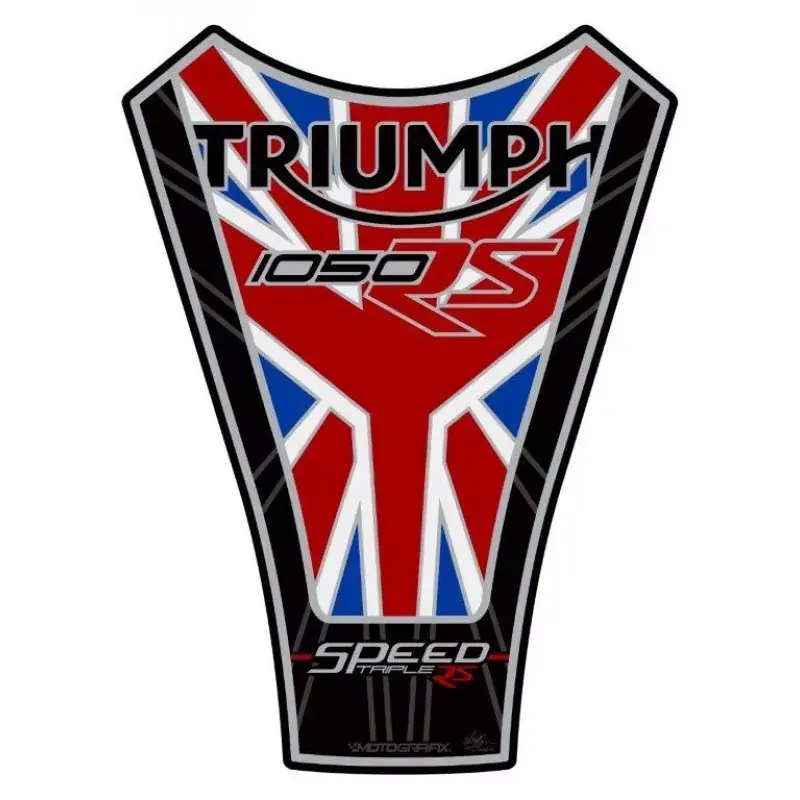 Motografix 3D Gel Tank Pad passend für Triumph Speed Triple 1050 RS TT033UJ Begrenztes Angebot