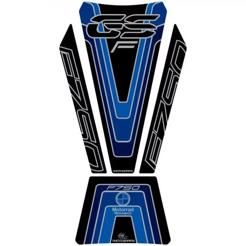 Motografix 3D Gel Tank Pad Protector passend für BMW F 750 GS 2018 Nur Heute