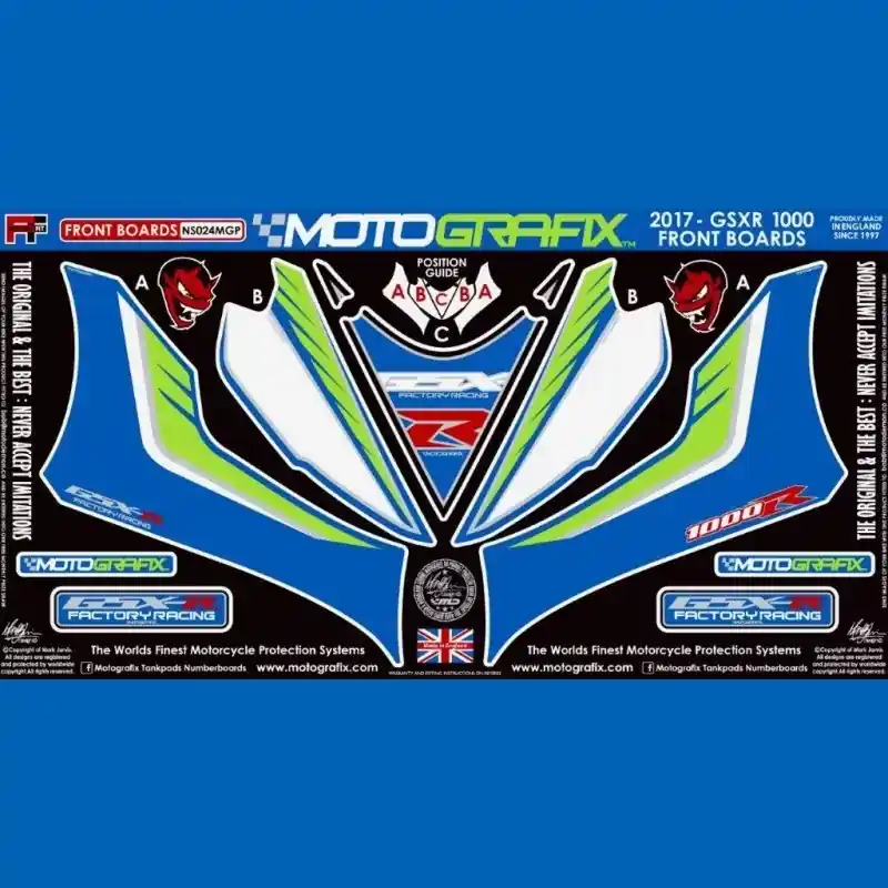Echt Motografix Steinschlagschutz passend für Suzuki GSX-R 1000 2017-