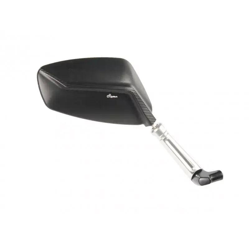 Versand Am Gleichen Tag Lightech Aluminium Spiegel Paar glänzend M10x1,25