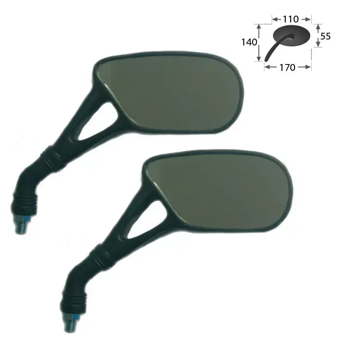 Nur Für Kurze Zeit Mini-Spiegel AERO passend für viele Scooter Modelle