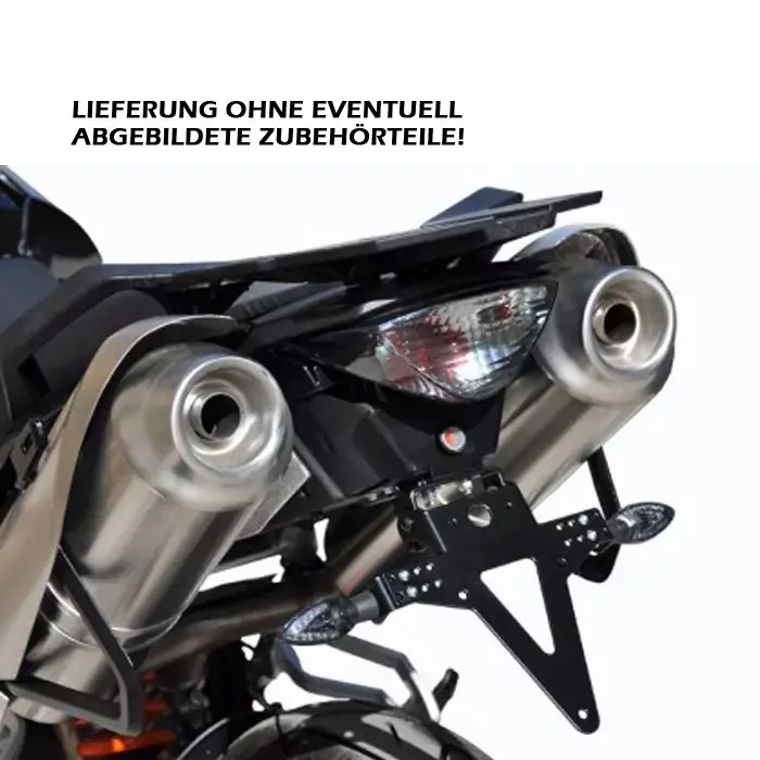 Billig Kennzeichenhalter passend für KTM 950/990 SM/T/R 08-14 verstellbar