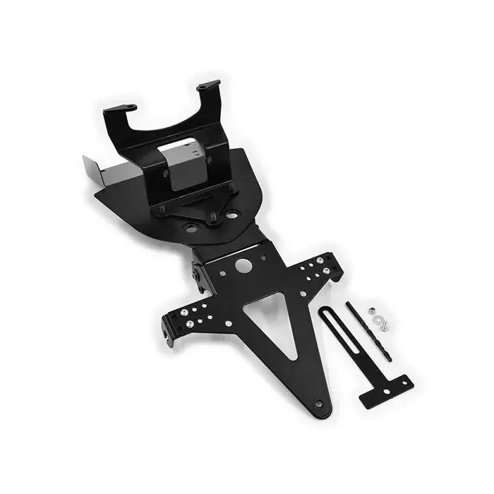 Markenprodukt Kennzeichenhalter passend für Triumph Street Triple 675/R 07-12 verstellbar inkl. Reflektorhalter
