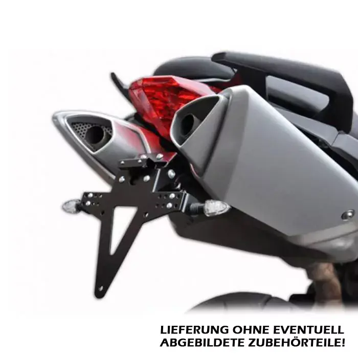 Kennzeichenhalter passend für Aprilia SL750 / GT Shiver verstellbar schwarz inkl. Reflektorhalter Angebot