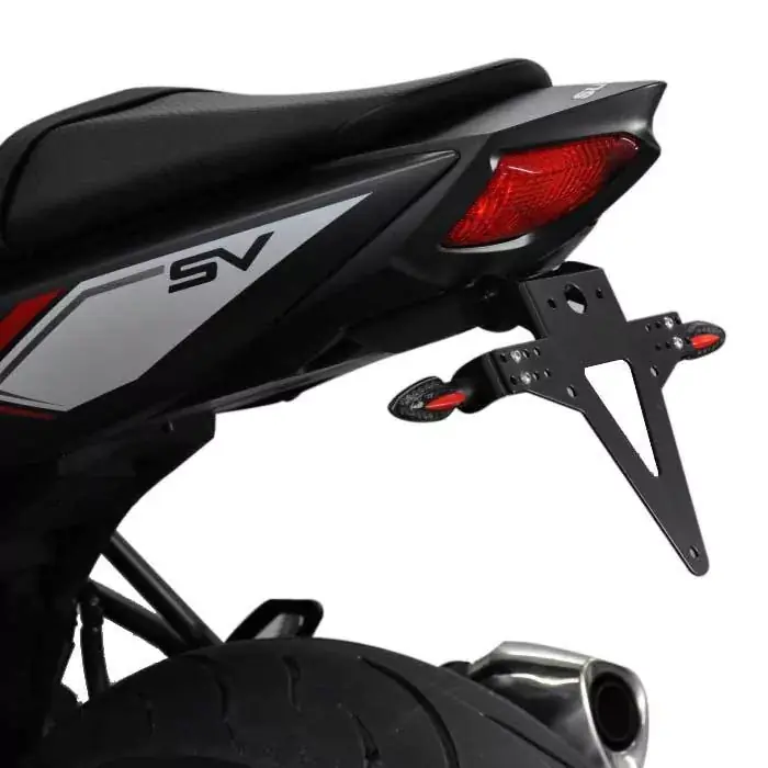 Kennzeichenhalter passend für Suzuki SV 650 (16-19) verstellbar schwarz Finale Aktion