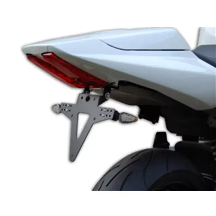 Kennzeichenhalter passend für Suzuki SV650/SV1000 03-08 verstellbar schwarz inkl. Reflektorhalter Aktuell