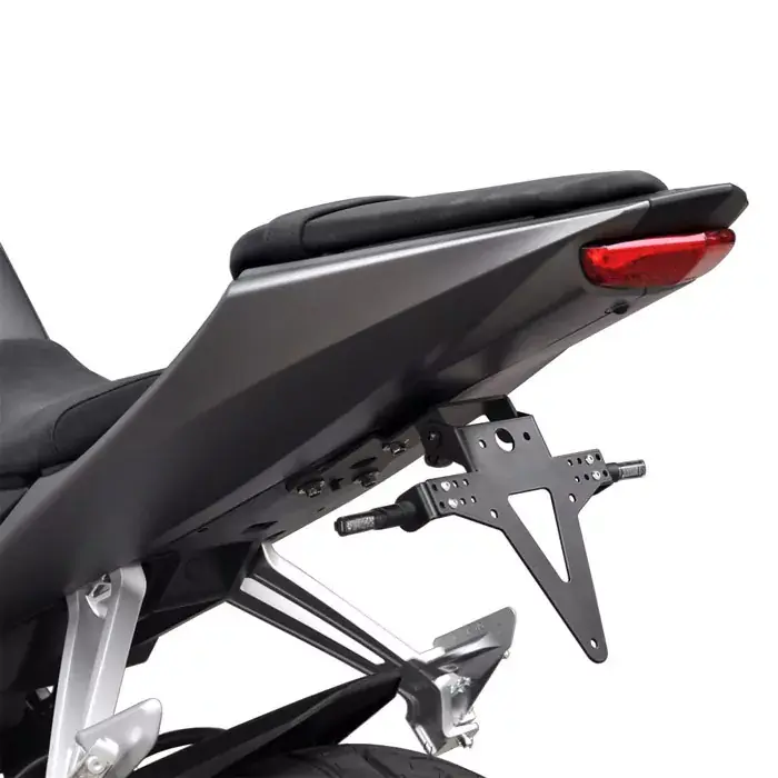 Kennzeichenhalter passend für Yamaha YZF 125R (14-18) schwarz verstellbar inkl. Reflektorhalter Direktkauf
