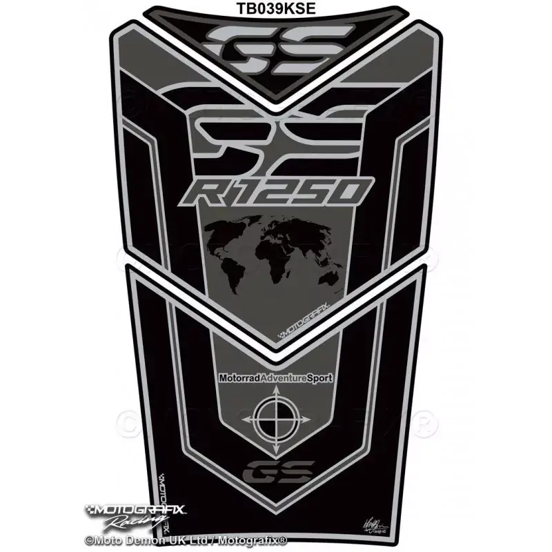 Motografix 3D Gel Tank Pad Protector passend für BMW R 1250 GS Adventure Gratis Versand