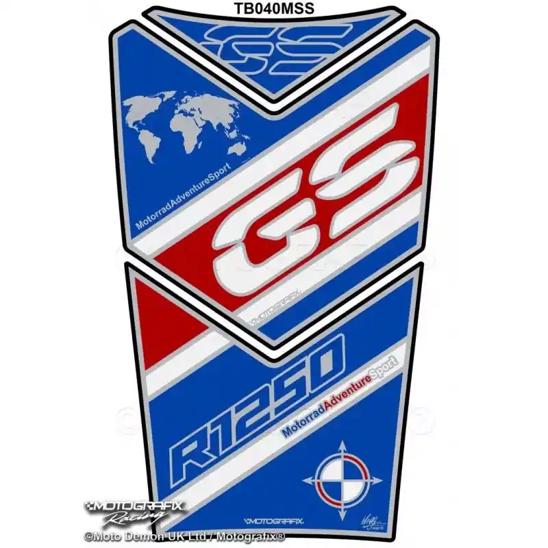 Kostenloser Versand Motografix 3D Gel Tank Pad passend für BMW R 1250 GS Adventure