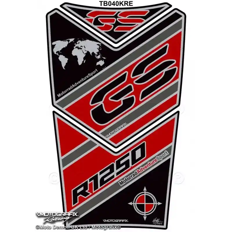 Motografix 3D Gel Tank Pad Protector passend für BMW R 1250 GS Adventure Preis Gesenkt