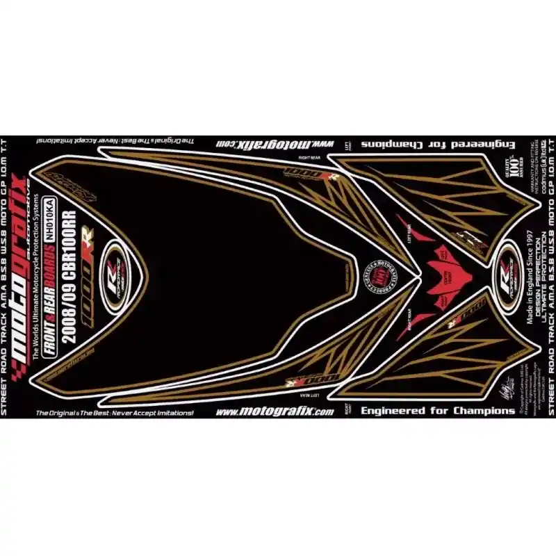 Motografix Steinschlagschutz Set passend für Honda CBR 1000 RR 2008-2011 Meistverkauft