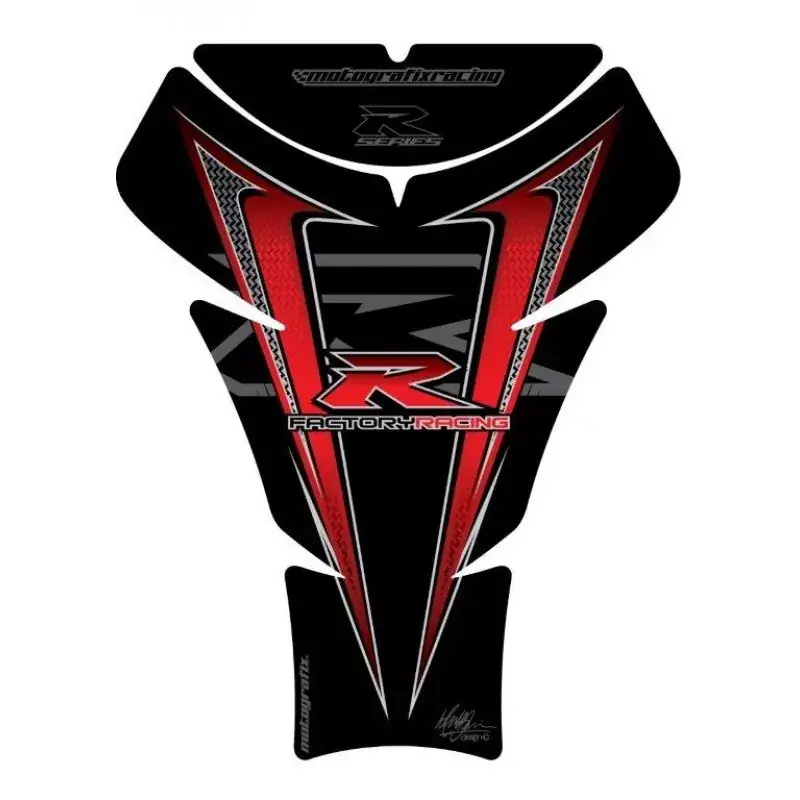 Motografix 3D Gel Tank Pad Protector TS018K passend für Suzuki GSX-R 600 750 1000 Echt
