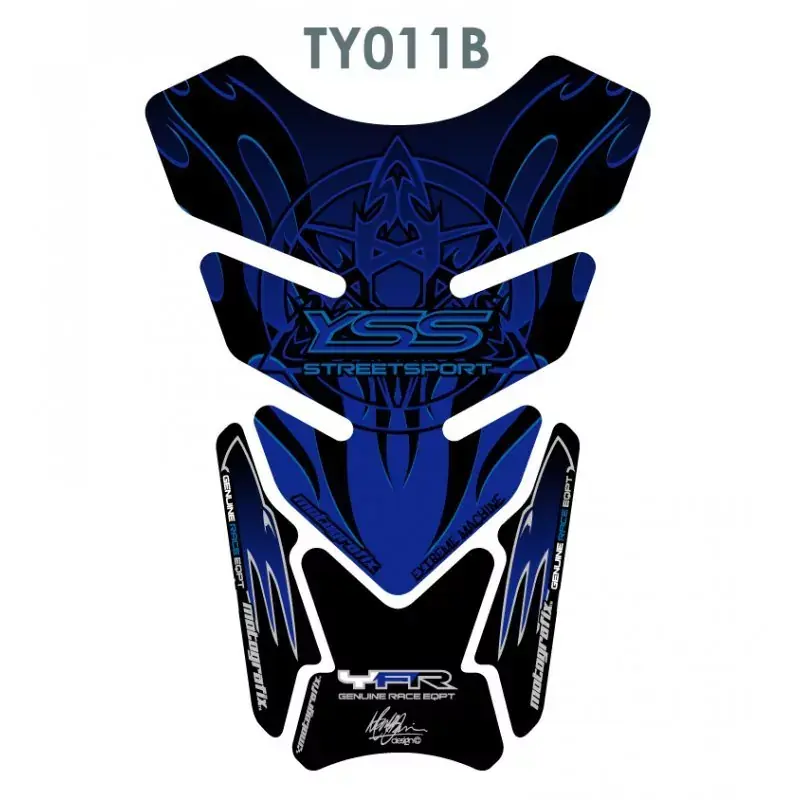 Nur Für Kurze Zeit Motografix 3D Gel Tank Pad Protector TY011B passend für Yamaha