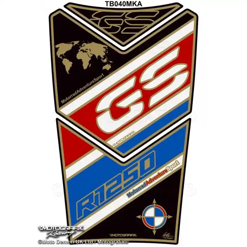 Wochenendangebot Motografix 3D Gel Tank Pad Protector TB040MKA passend für BMW R 1250 GS Adventure
