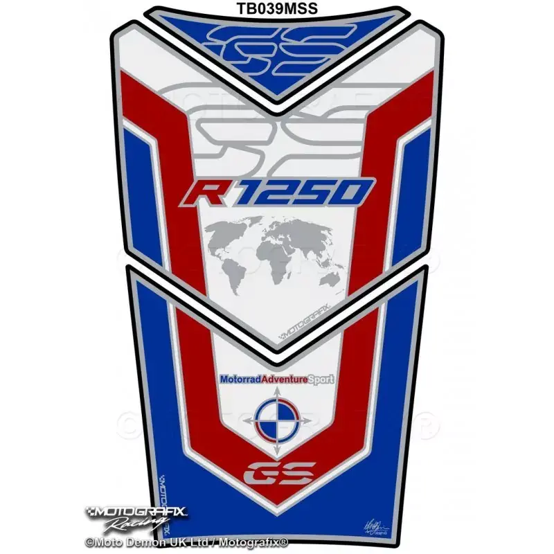 Begrenztes Angebot Motografix 3D Gel Tank Pad Protector passend für BMW R 1250 GS Adventure TB039MSS