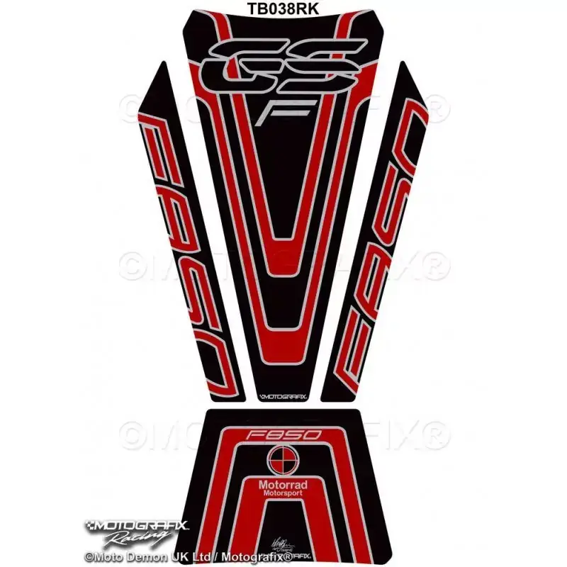 Motografix 3D Gel Tank Pad passend für BMW F 850 GS (2018-) Letzte Chance