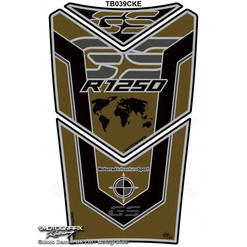 Motografix 3D Gel Tank Pad Protector passend für BMW R 1250 GS Adventure Garantierte Lieferung