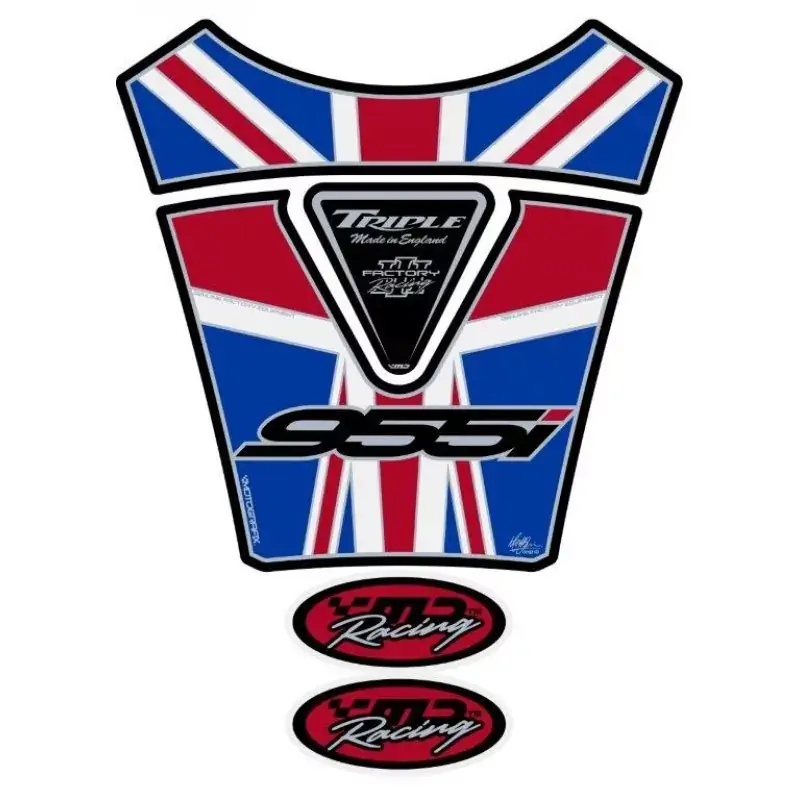 Solange Der Vorrat Reicht Motografix 3D Gel Tank Pad TT016UJ passend für Triumph Daytona 955i