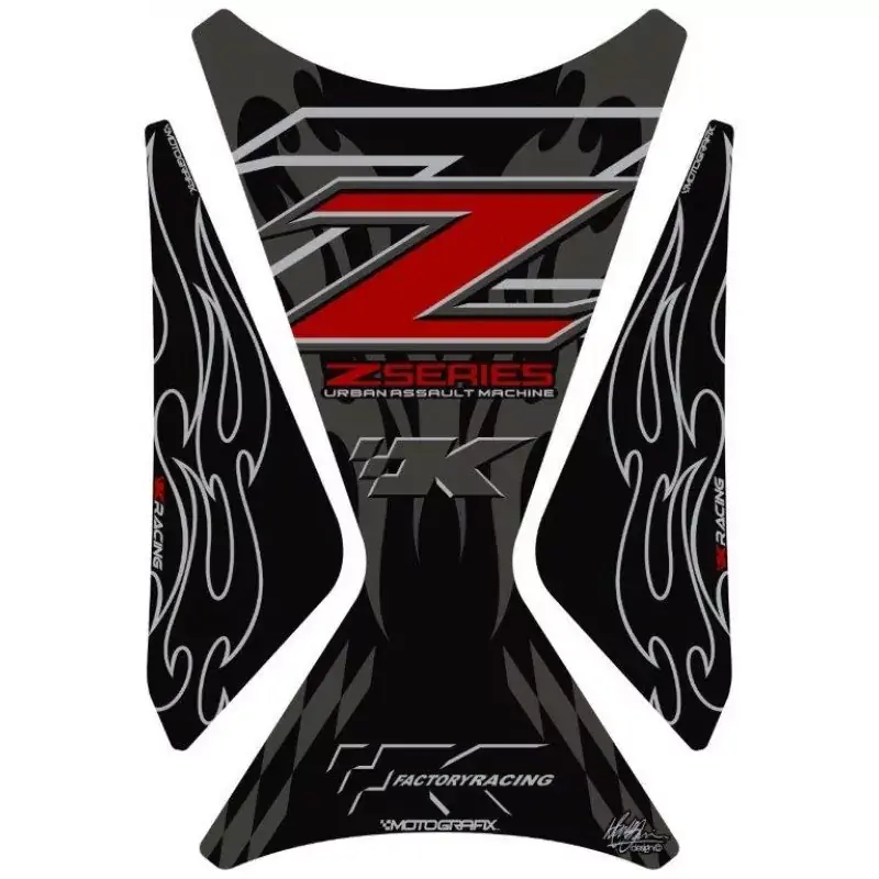 Sale Motografix 3D Gel Tank Pad passend für Kawasaki Z 750 / Z 800 / Z 1000