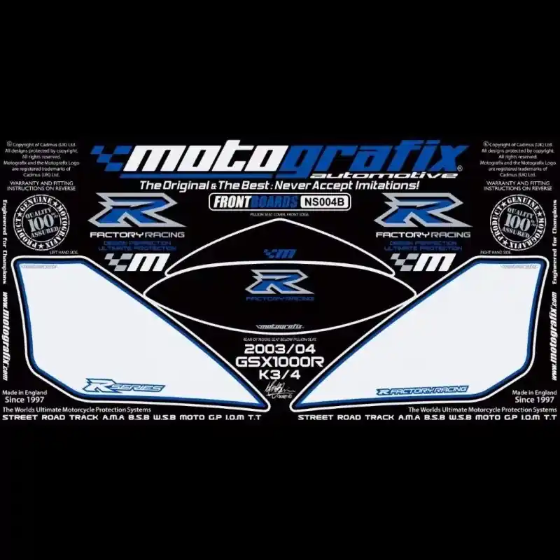 Billig Motografix Steinschlagschutz vorn passend für Suzuki GSX-R 1000 2003-2004