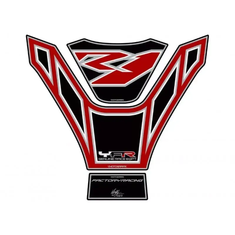 Motografix 3D Gel Tank Pad passend für Yamaha YZF R1 Letzte Chance