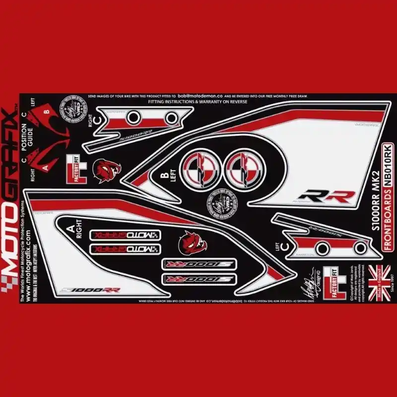 Expressversand Motografix Steinschlagschutz passend für BMW S 1000 RR 2015-2016