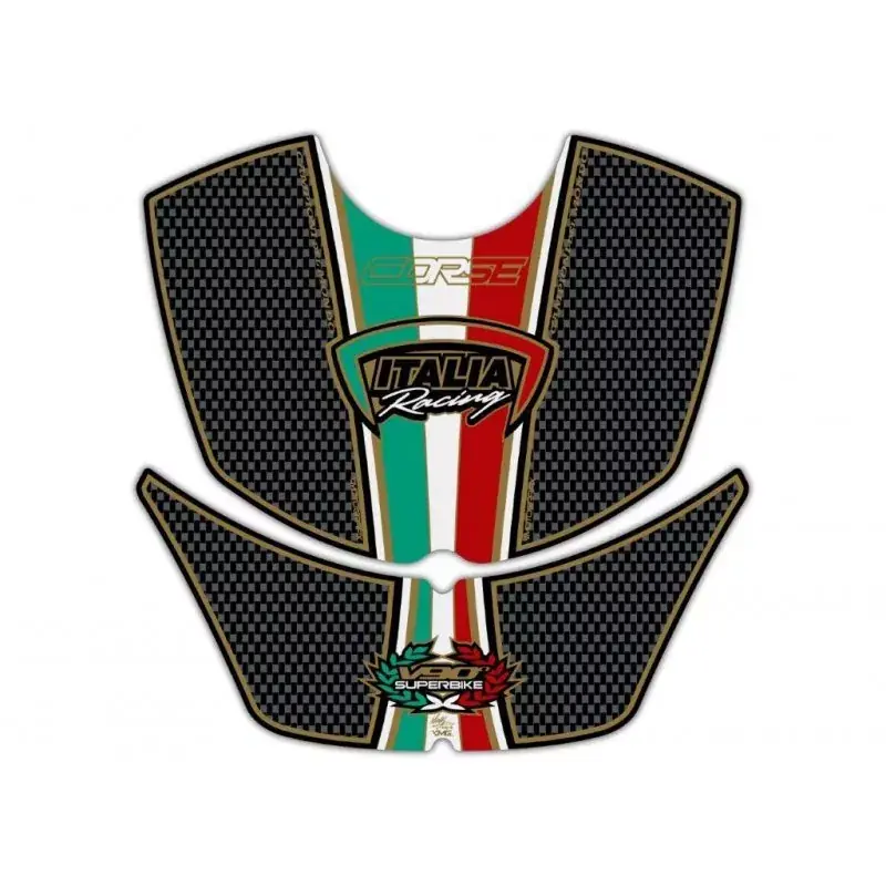 Motografix 3D Gel Carbon Tank Pad Protector passend für Ducati Corse V90° Billig