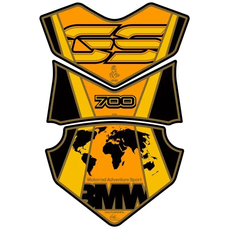 Motografix 3D Gel Tank Pad Protector passend für BMW F 700 GS 2013 Sale
