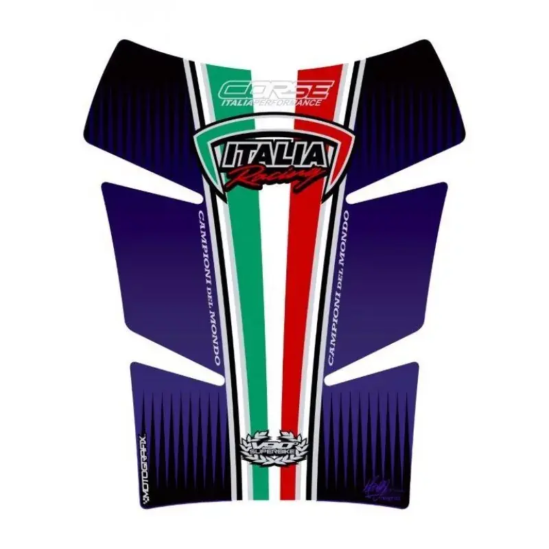 Gratis Versand Motografix 3D Gel Tank Pad Protector TD008P passend für Ducati Corse V90°