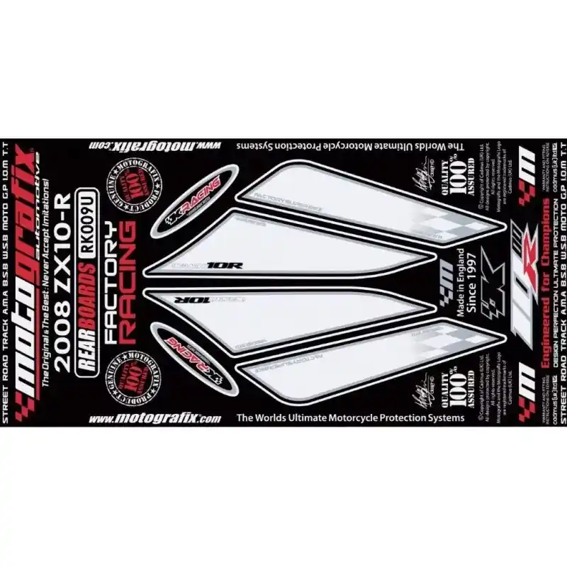 Motografix Steinschlagschutz passend für Kawasaki ZX-10 R 2008-2009 Super-Preis