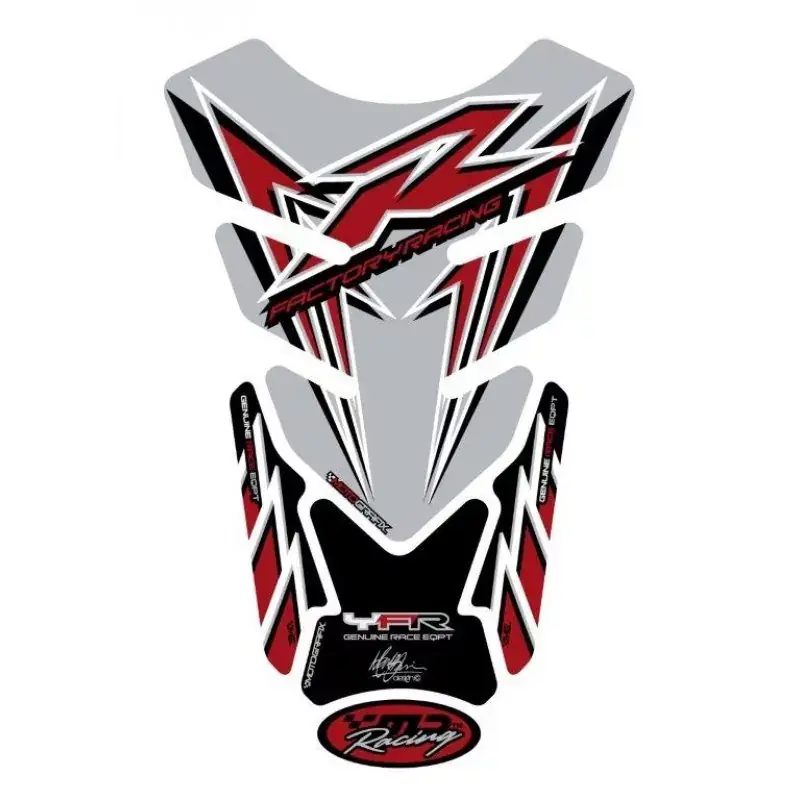 Letzte Chance Motografix 3D Gel Tank Pad Protector passend für Yamaha YZF R6 / R1 / R25 / R3