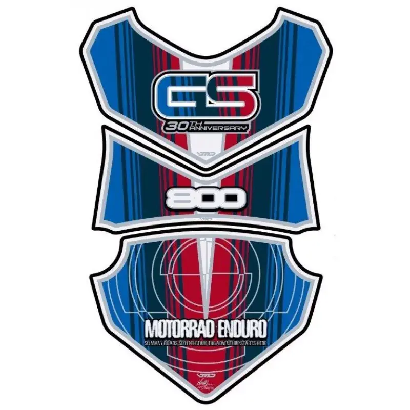 Motografix 3D Gel Tank Pad Protector TB011AN passend für BMW F 800 GS Direkt Vom Hersteller