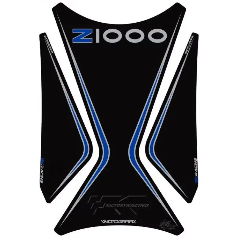 Top-Seller Motografix 3D Gel Tank Pad passend für Kawasaki Z 1000 2003-2009